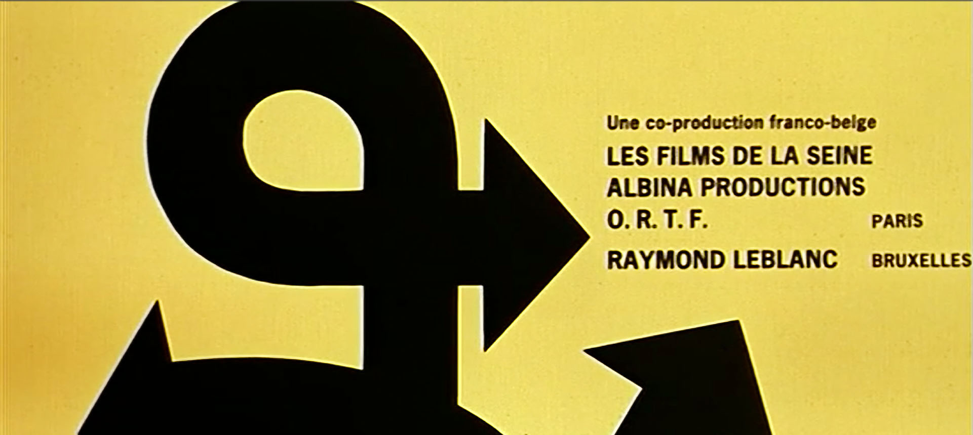 Still from Les Gaspards main title sequence